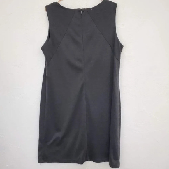 STUDIO | Charcoal Gray Tank Shift Dress XL - Picture 3 of 5